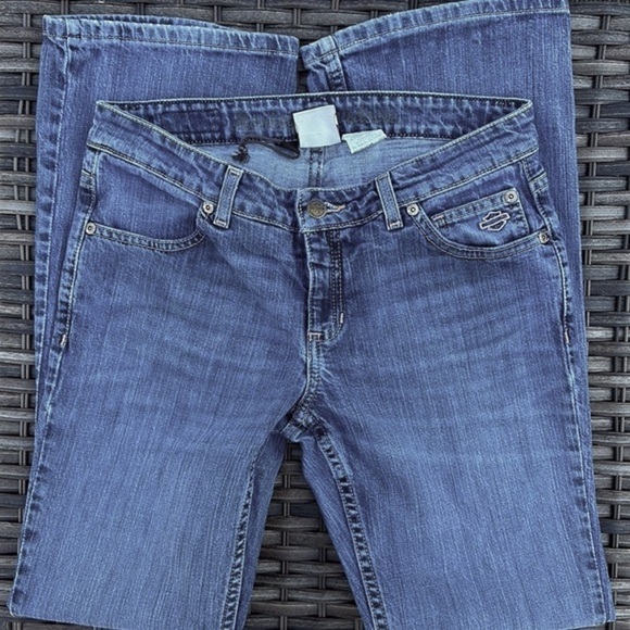 HARLEY Davidson Stretch Contoured Boot Cut 2.0 Jeans - Picture 10 of 16